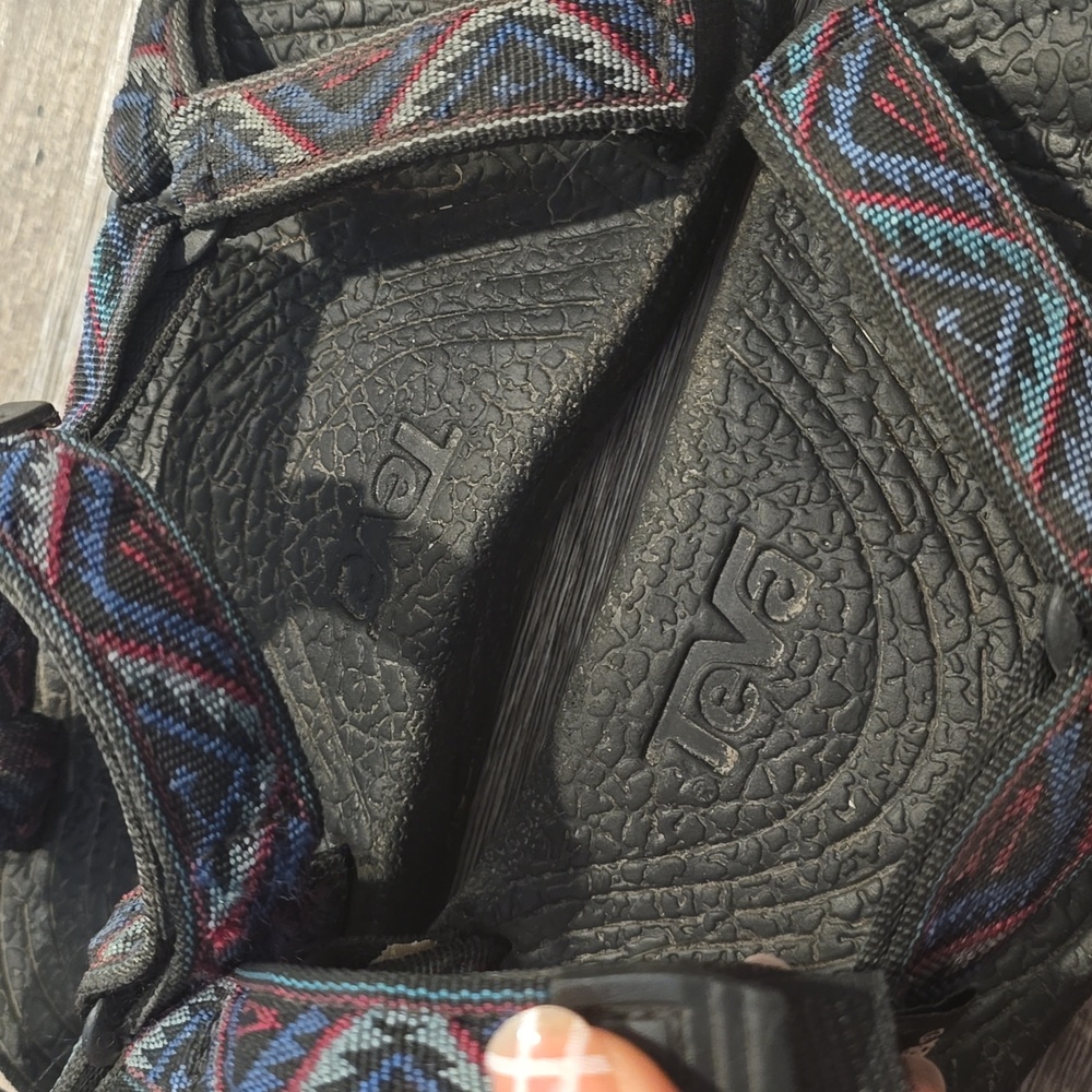 TEVA Terradactyl Aztec Print Women’s Sandals Sz 8 - Picture 8 of 11